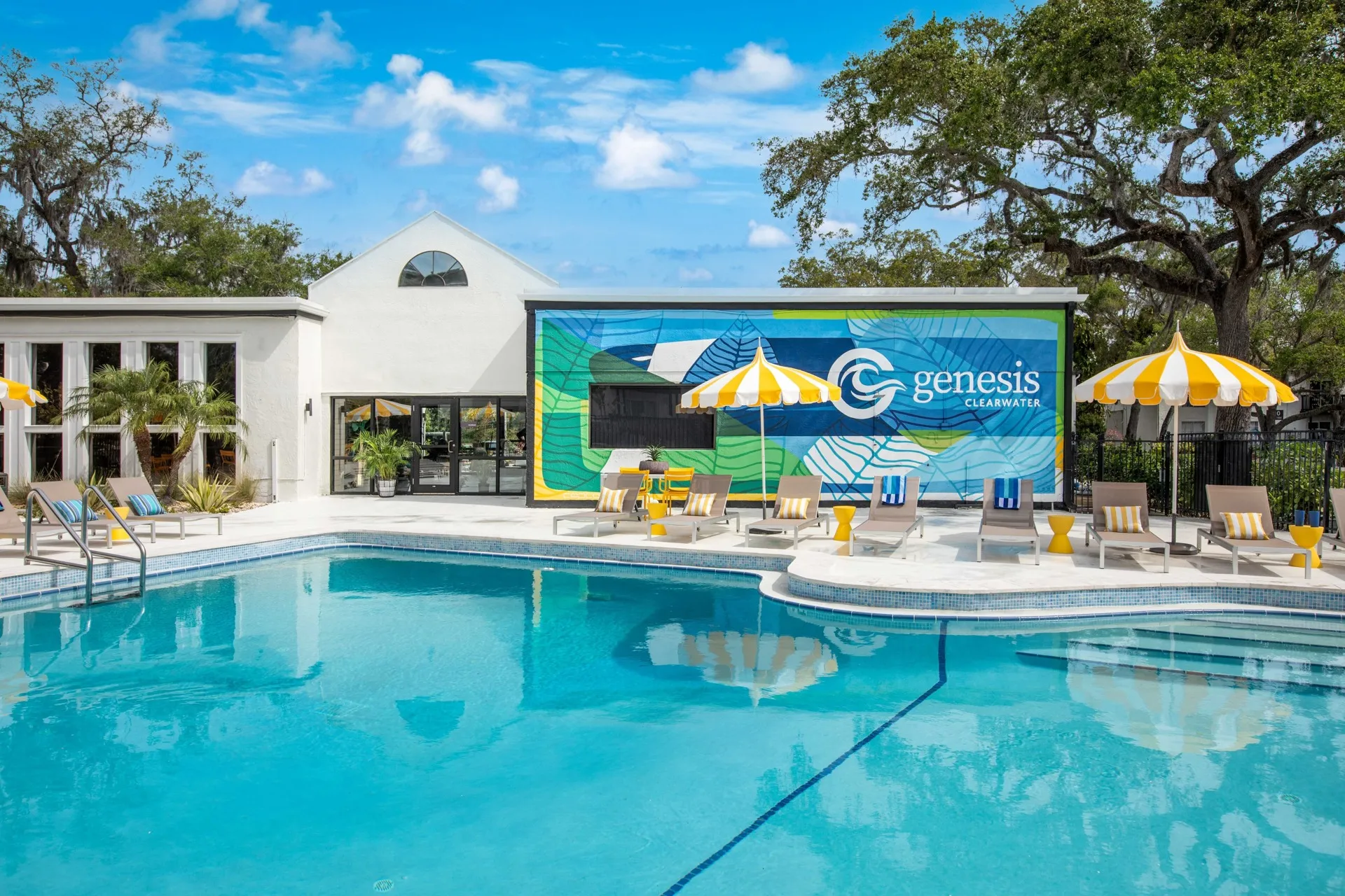 Pool and sundeck
