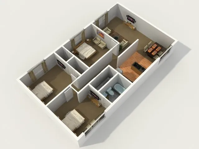 Lenox Woods Apartments - Pine