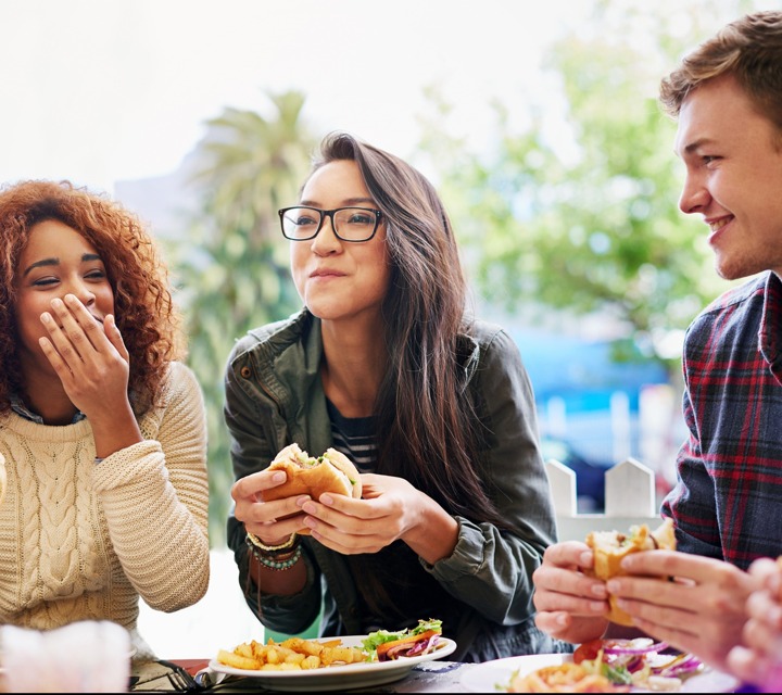 Have lunch near The Courts at Spring Mill