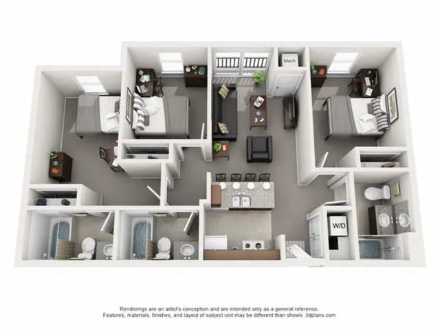 The Courtyards Apartments - 3x3