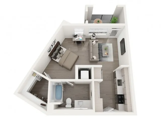 Sterling 5th Street S1 Floor Plan