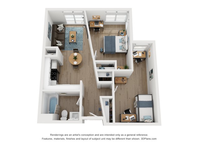 Sterling Haste - B2 Floorplan