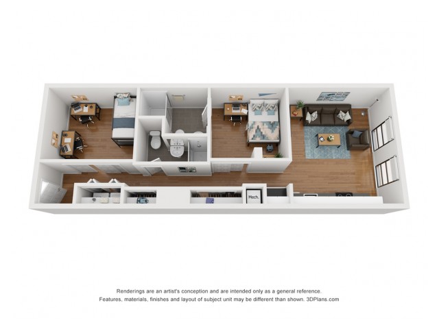 B2 Addison - Floorplan