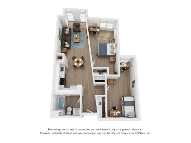 Sterling Haste - B1 Floorplan