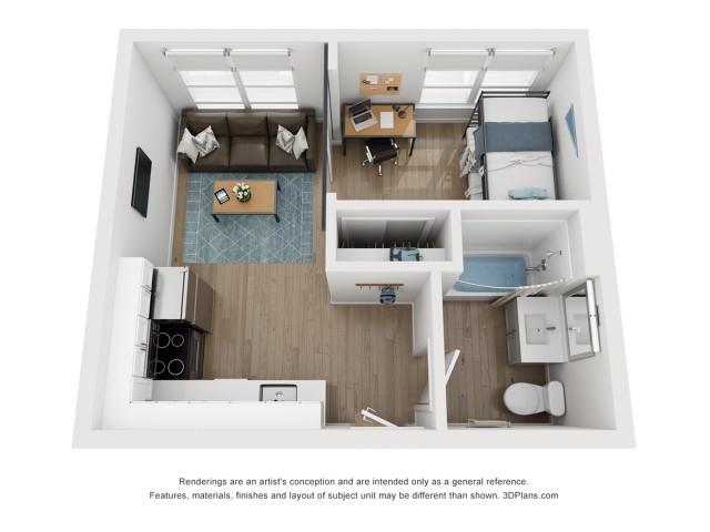 A2 University Ave - Floorplan