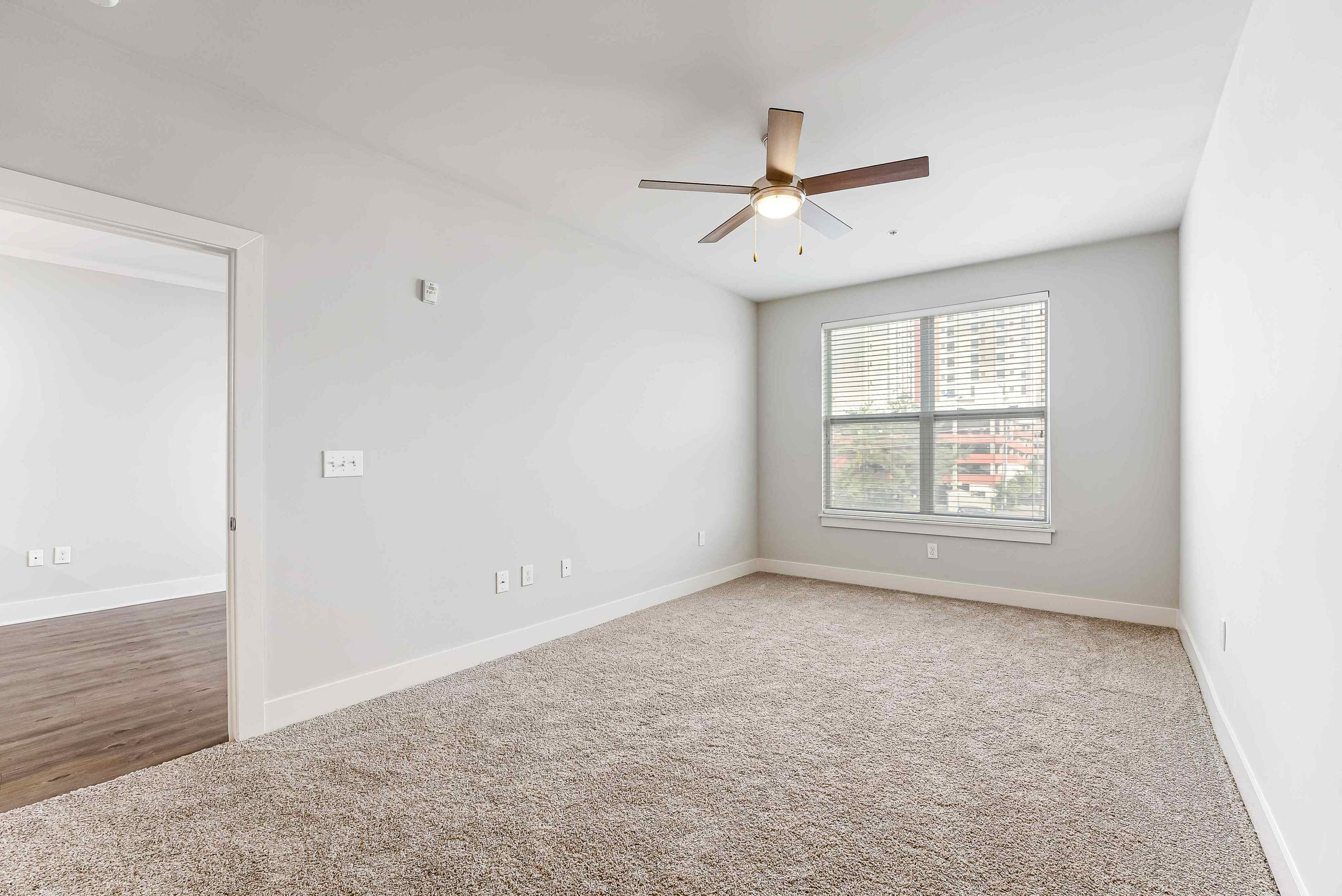 Plush Carpeting in Bedroom(s)
