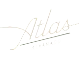 Elegant Atlas Alvarado logo with a sophisticated, flowing design.