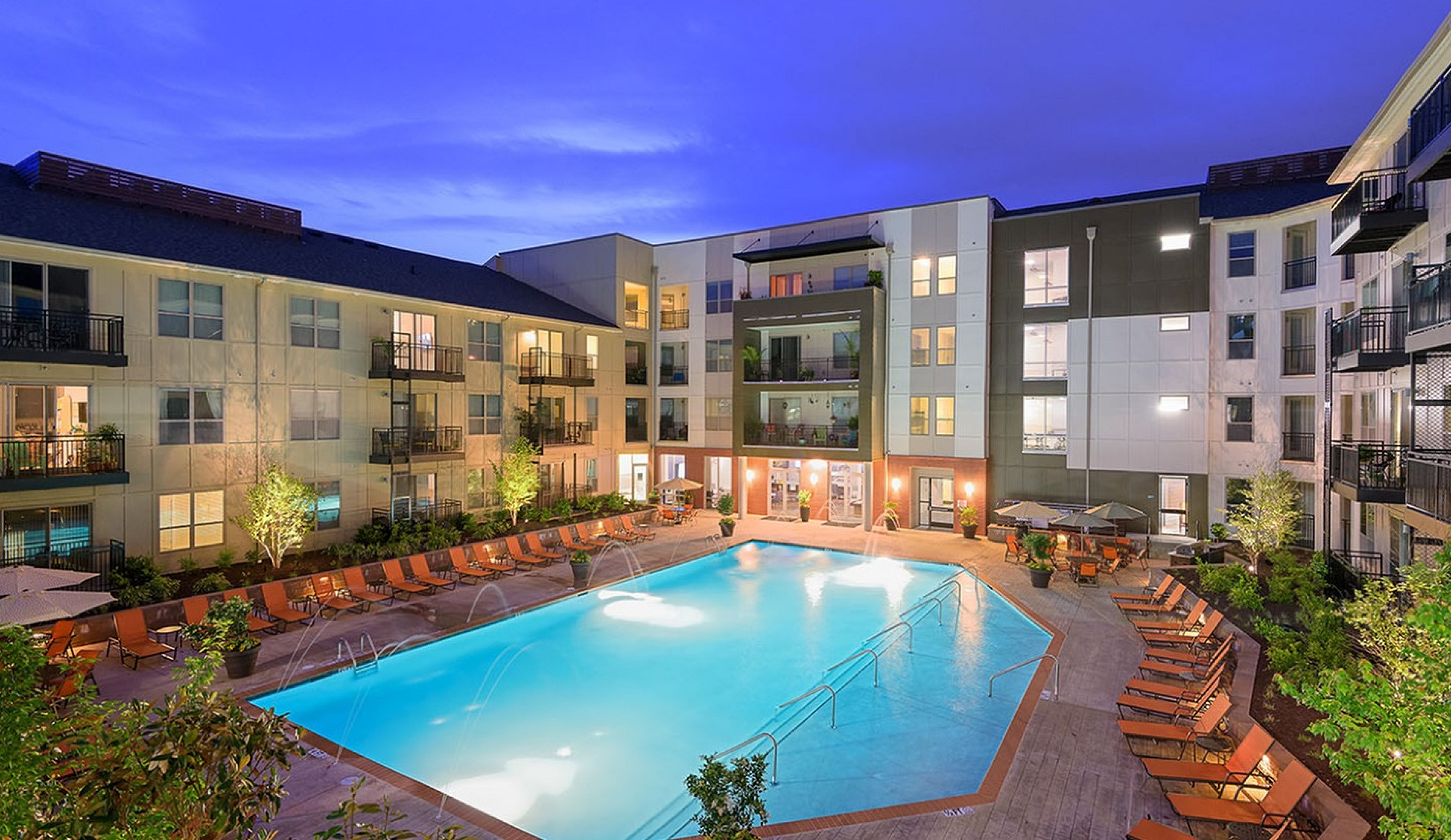 South Ridge - Illuminated Pool Area