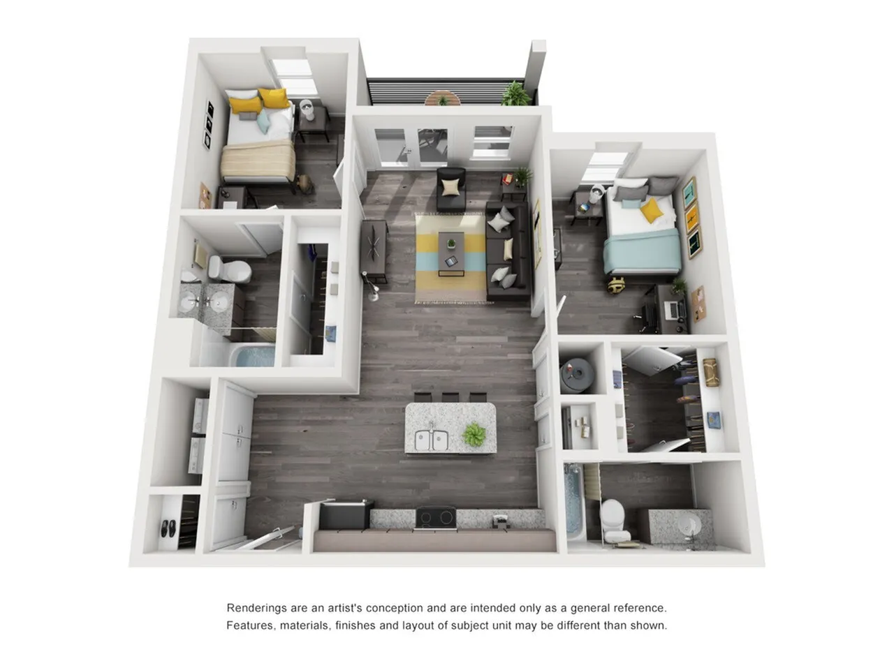 2 Bedroom