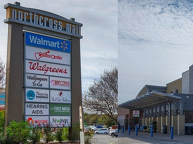 Northcross Mall signage