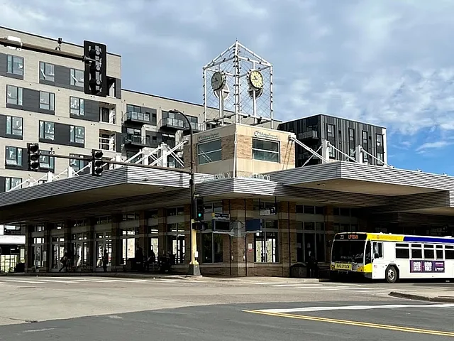 Uptown Transit Station Exterior