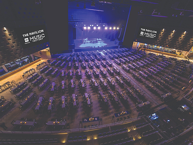 The Pavilion at Toyota Music Factory Interior