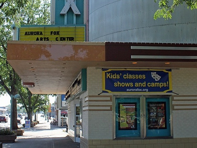 The Aurora Fox Arts Center Exterior