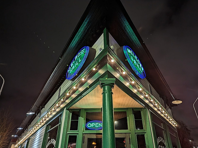 The Melrose Grill Exterior