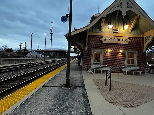 West Chicago Metra Station