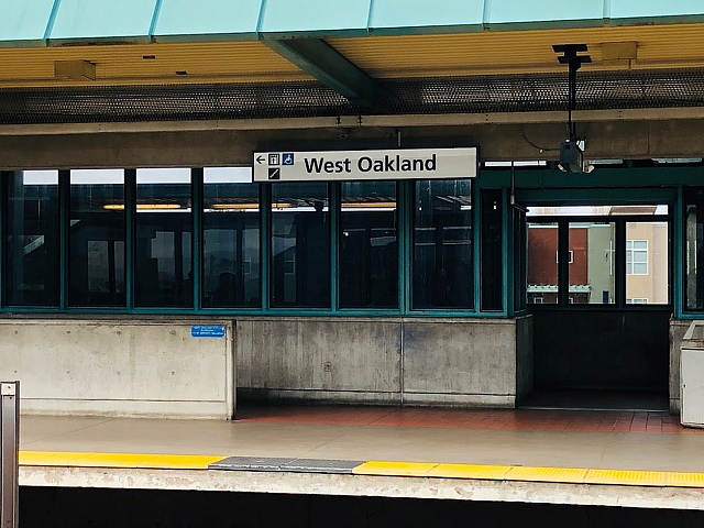 West Oakland BART Station Exterior
