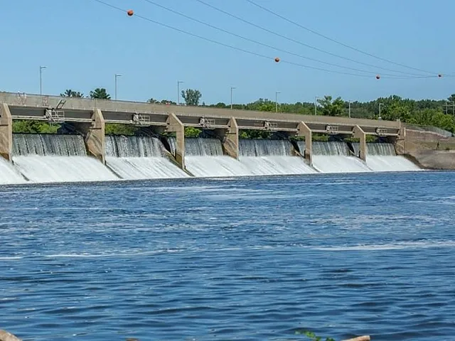 Coon Rapids Dam Regional Park View