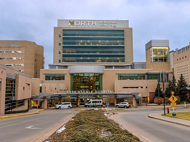 North Memorial Health Hospital Signage