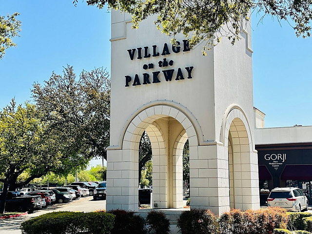 Village on the Parkway Signage
