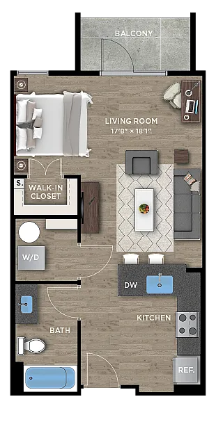 Studio Floor Plan