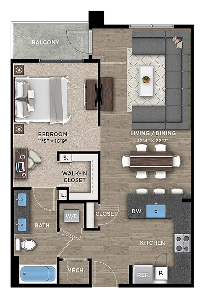 1+1F Floor Plan