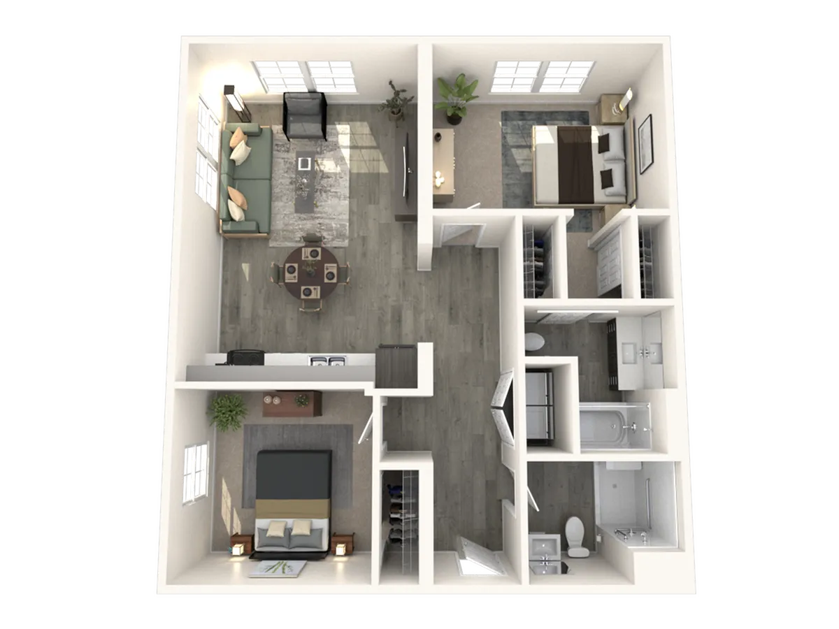 2 Bedroom