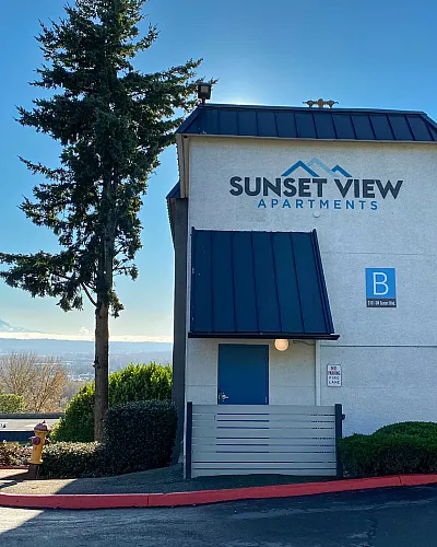 sunset view exterior