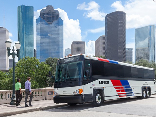 Image of On the Metro Bus Line for Plaza on Hammerly