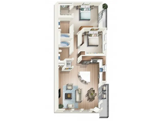 Two Bedrooms