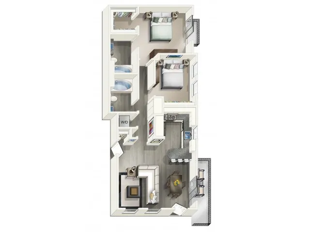 Two Bedrooms