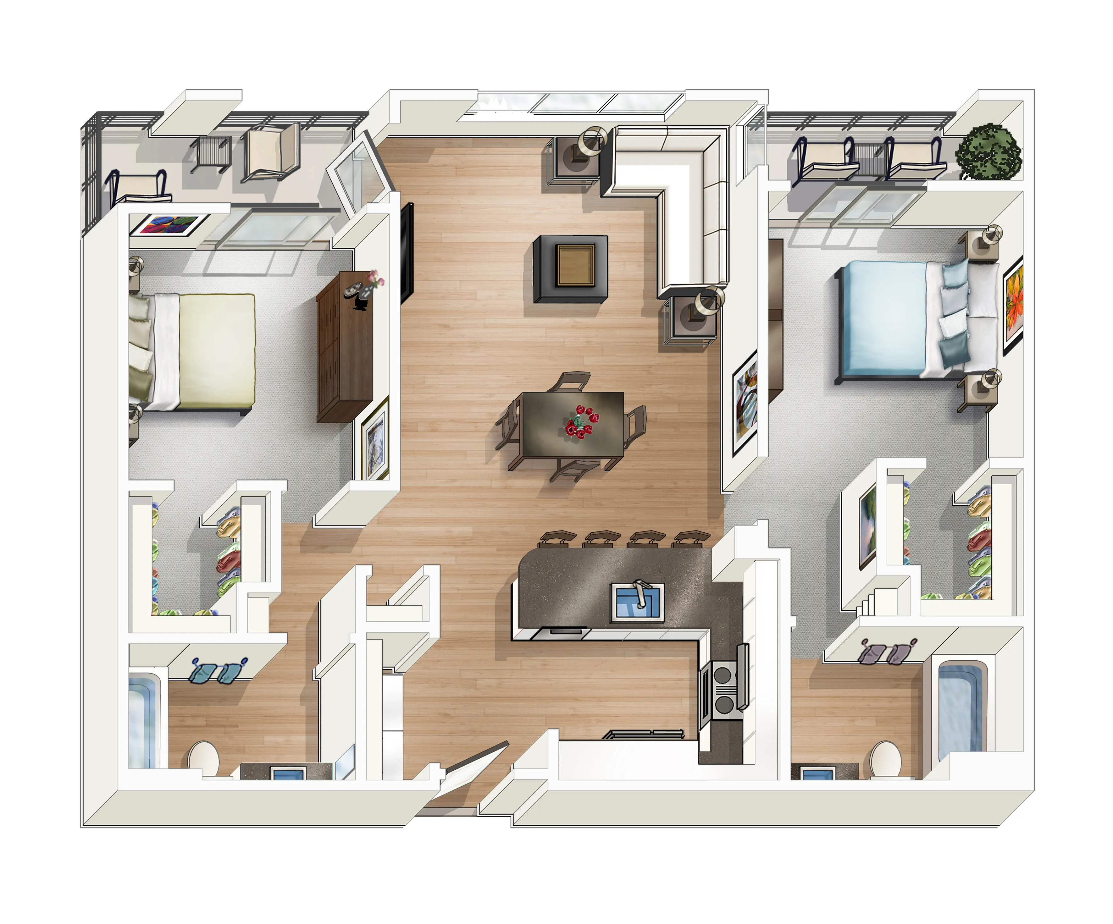 Island View Apartments - D
