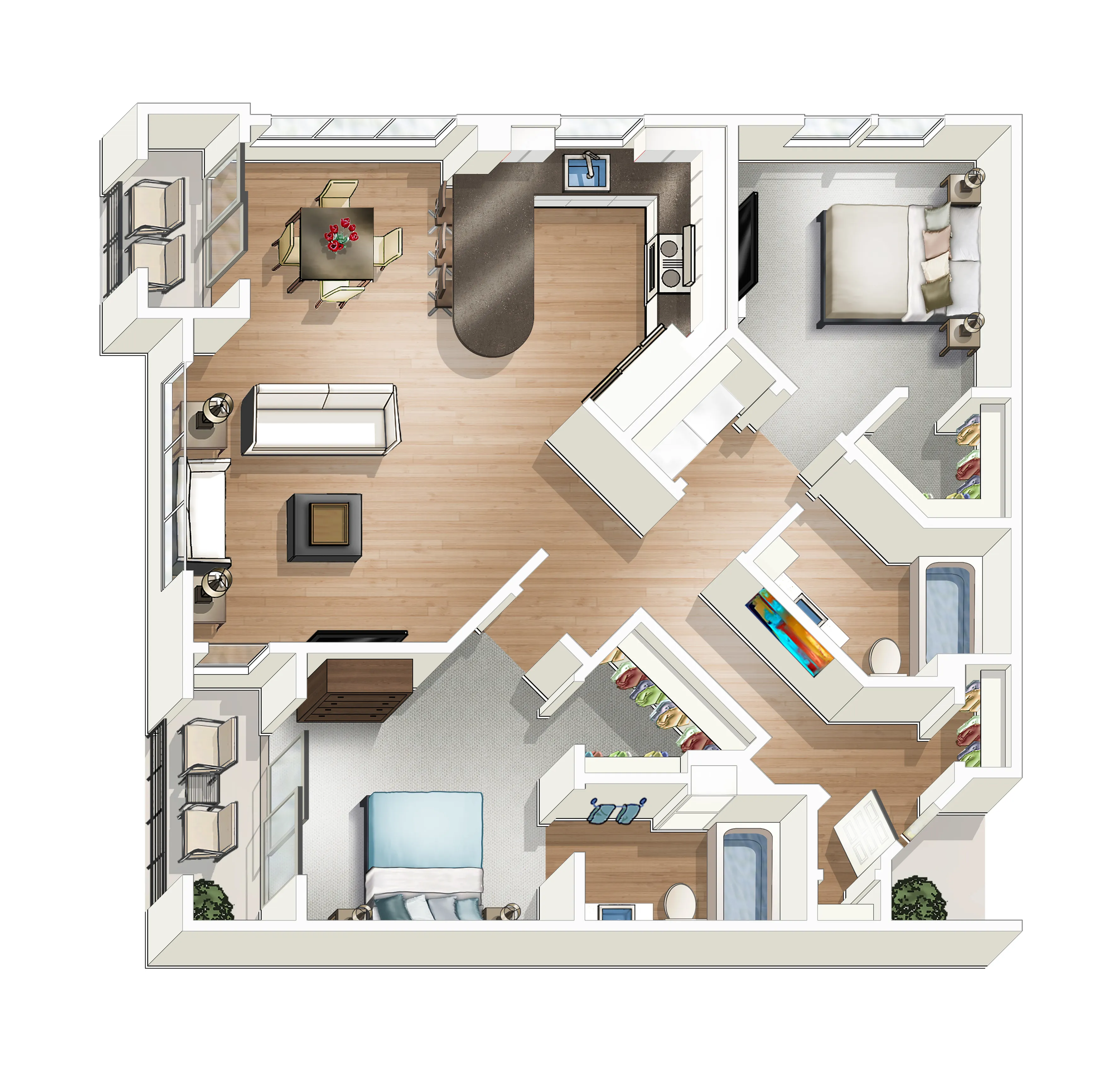 Island View Apartments - E