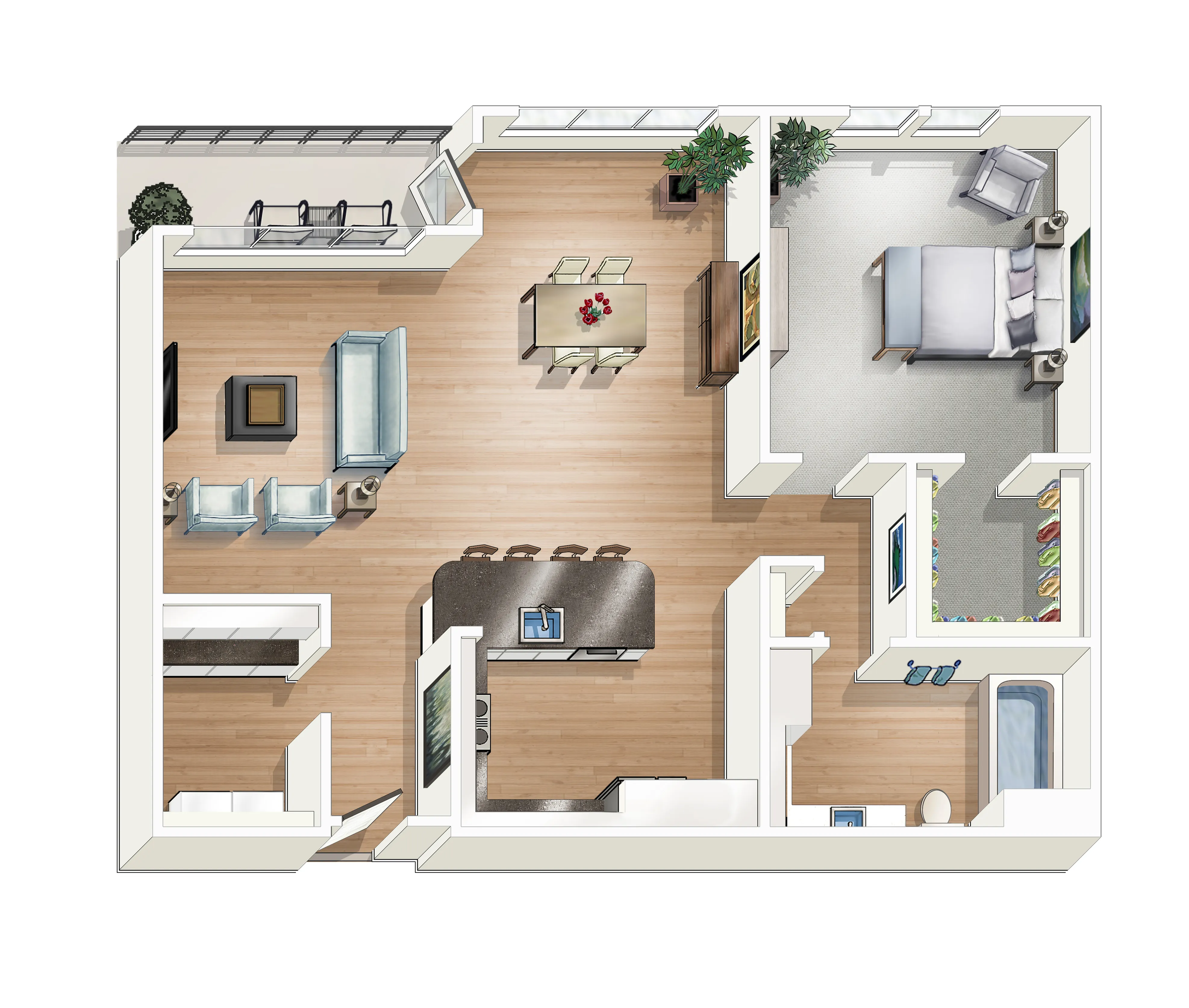 Island View Apartments - F