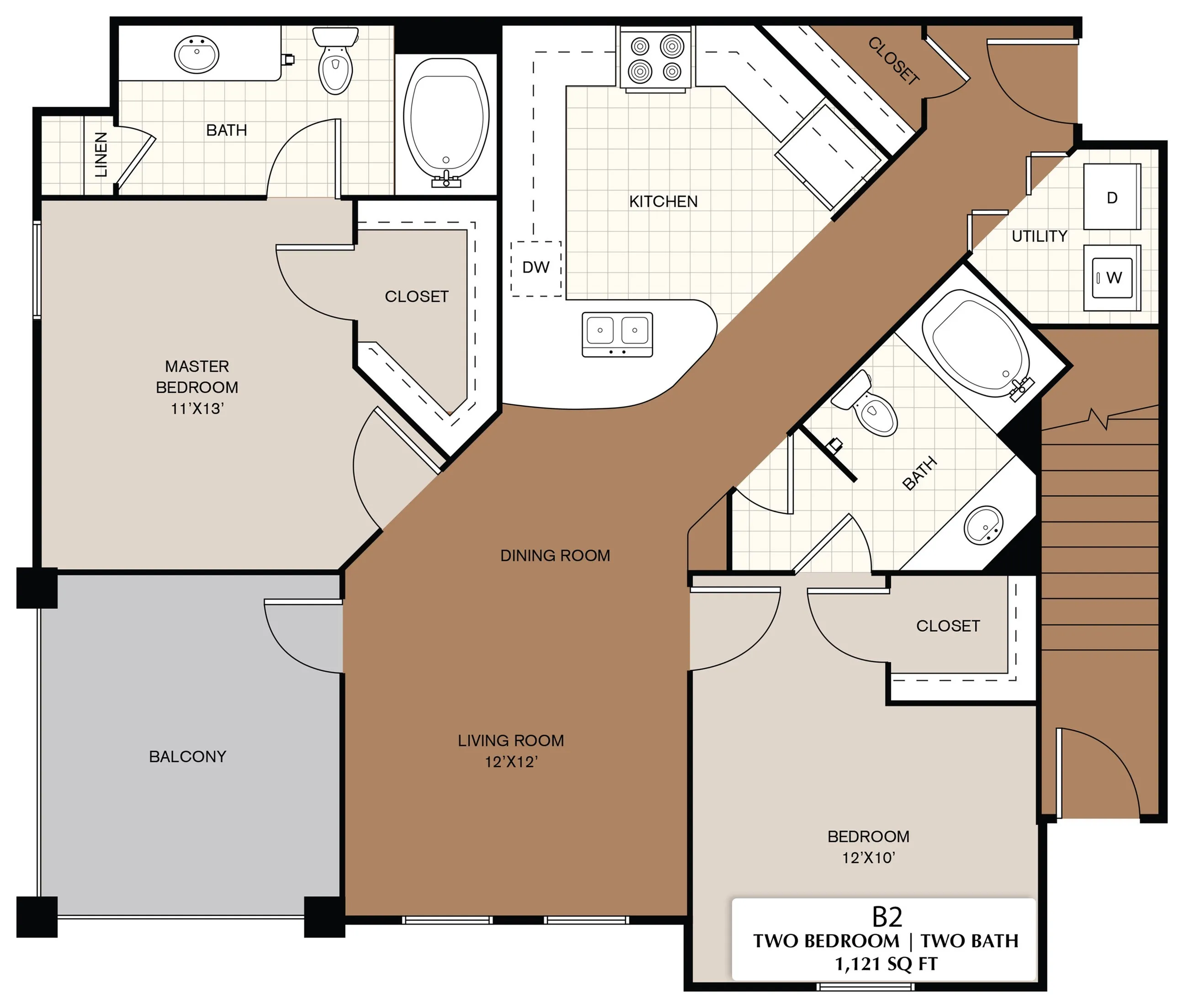two bedroom