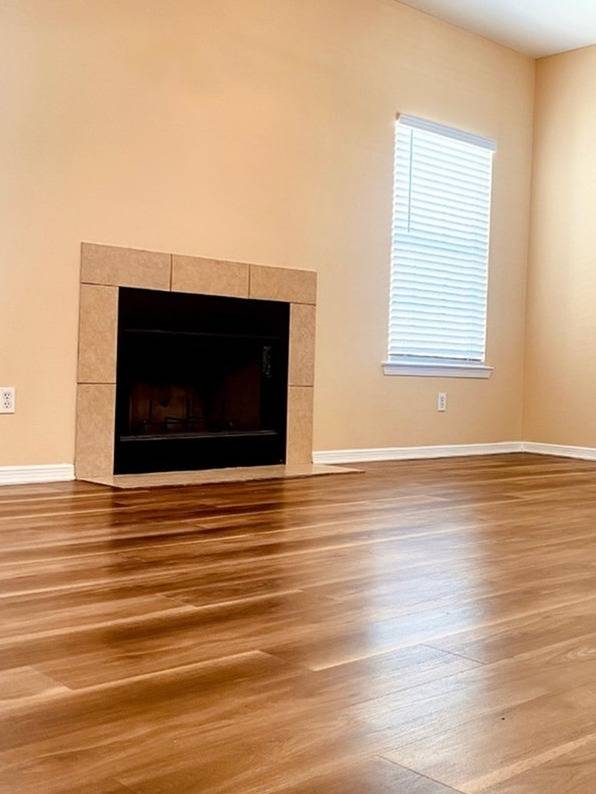 Wood Burning Fireplace