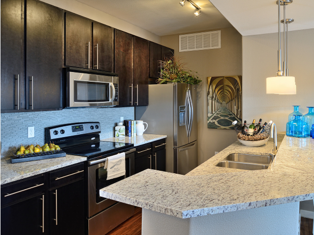 42\" Custom Espresso Cabinets