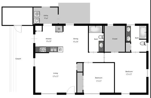 SFH JENL Corregidor/Bougainville 2BD | 2 Bed Apartment | Fort Liberty