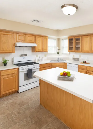 Kitchen at Fort Riley