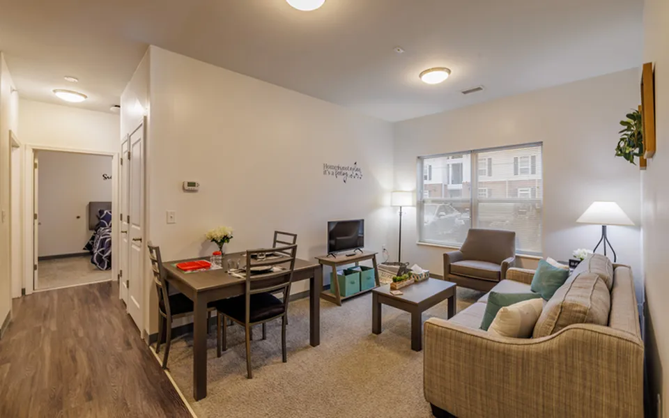 Living Room at The Landings