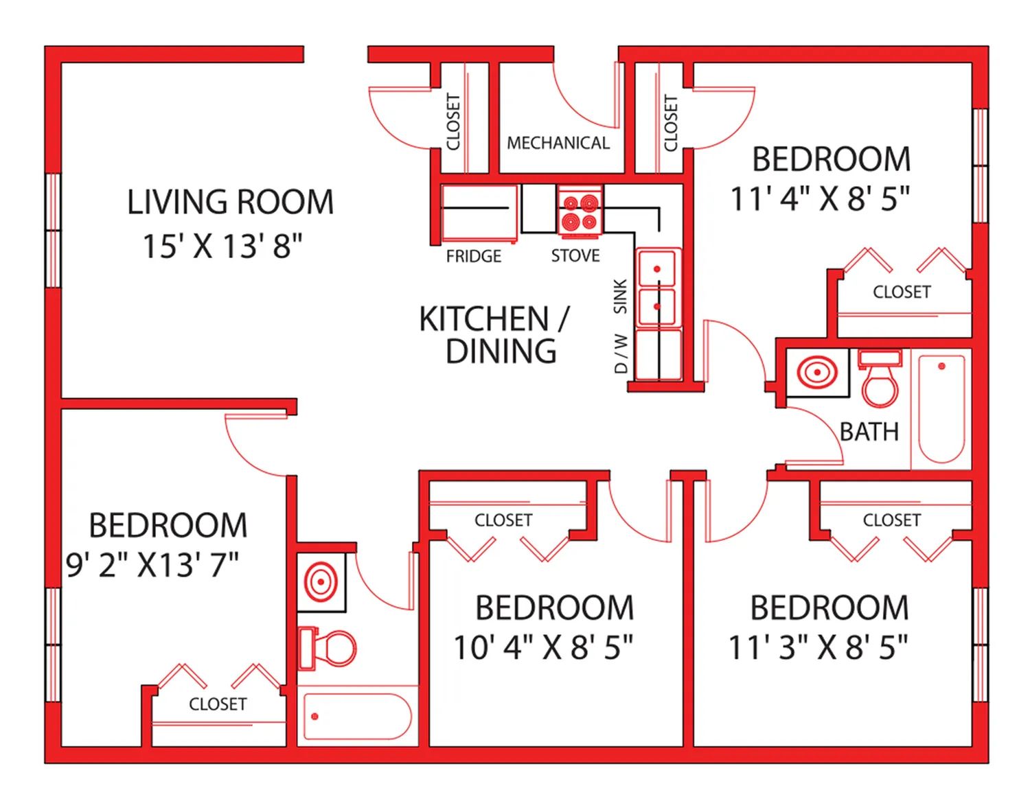 East 4 Bdrm
