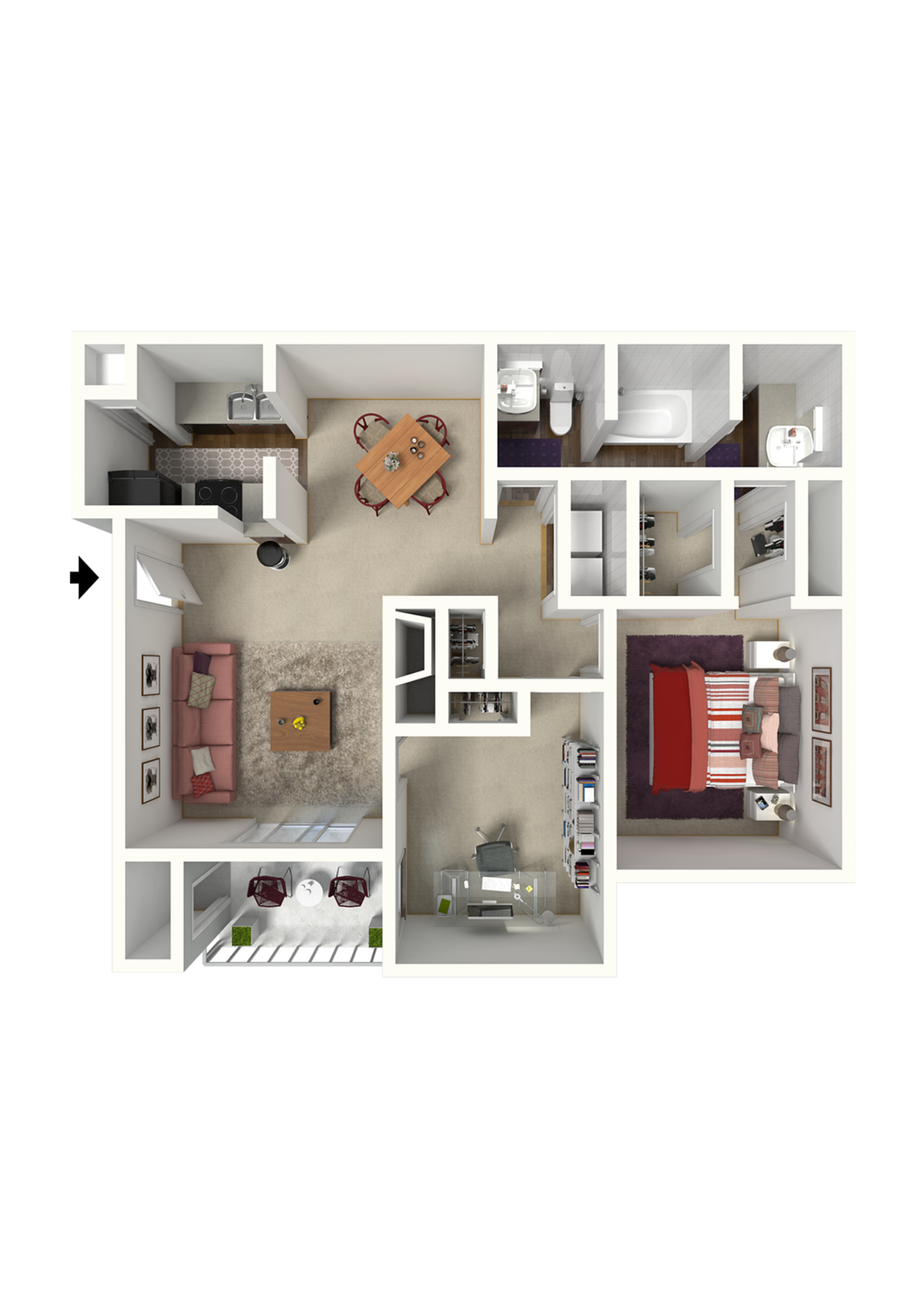 A4 - 2x1.5 - 879 SqFt.