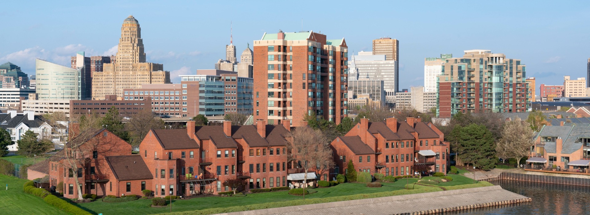 Buffalo skyline