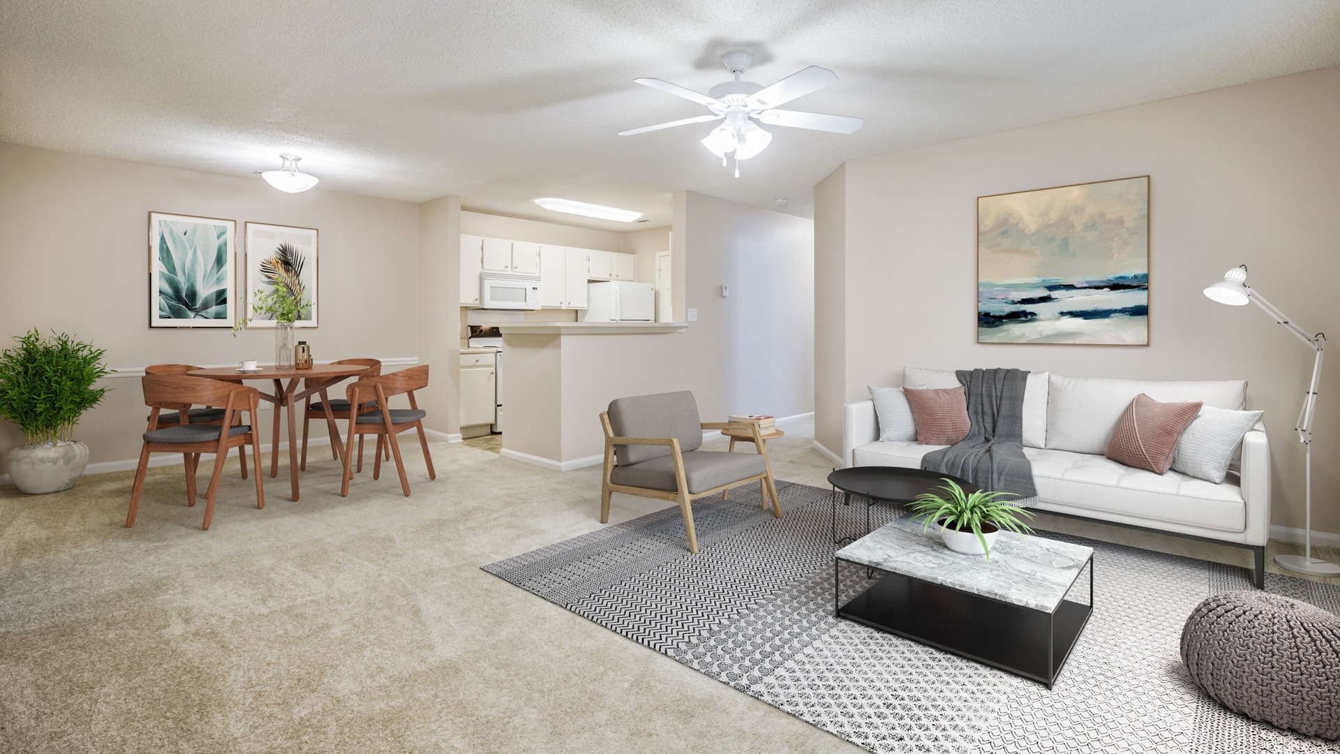 Huntington Place Interior