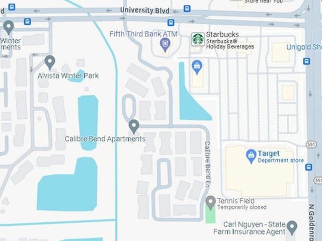 Calibre Bend Location