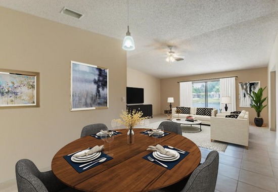 Separate Dining Space
