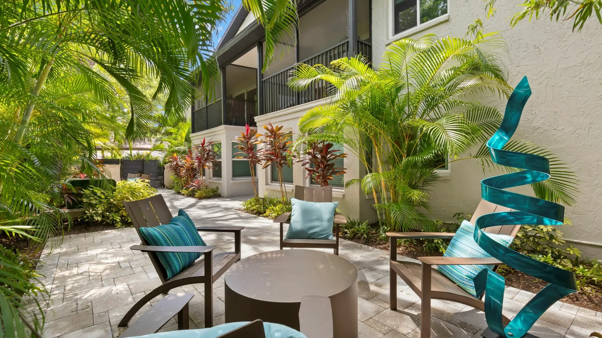 Outdoor gathering area
