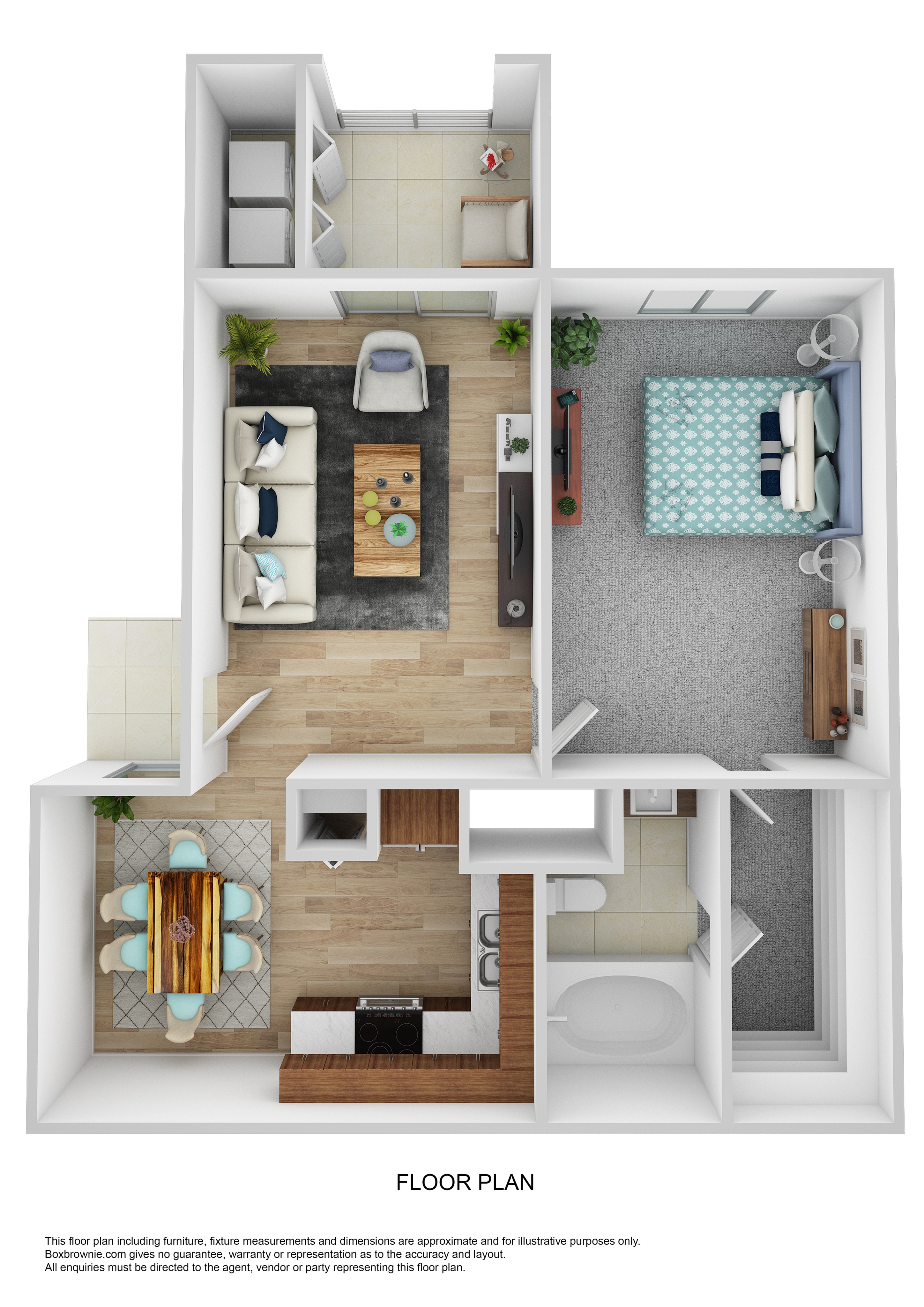 1 Bedroom 1 Bath 1 Bed Apartment Nellis Gardens