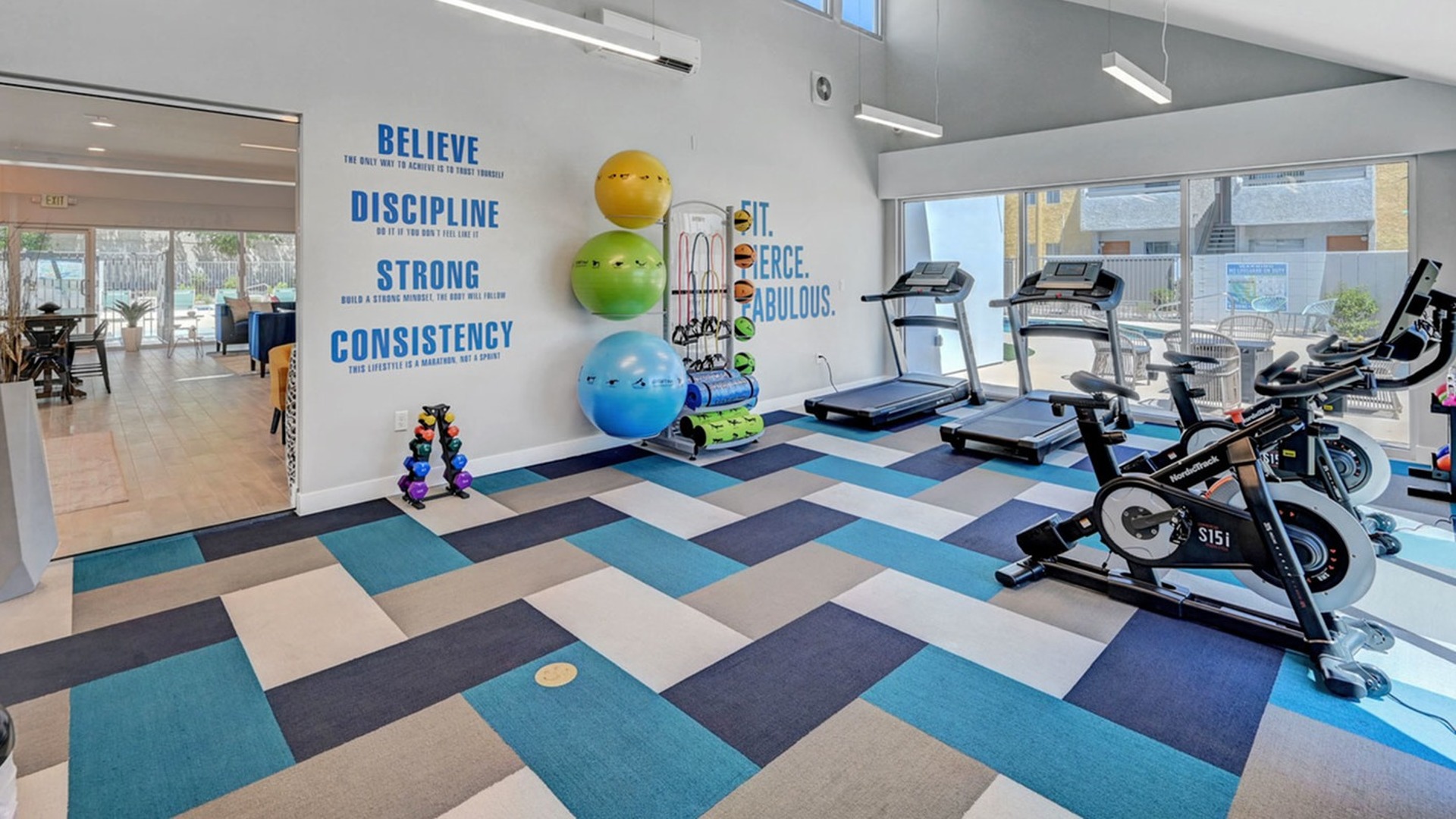 fitness center