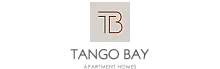 Modern logo design for Tango Bay Apartment Homes featuring contemporary initials TB in sleek lines.