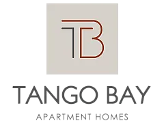 Elegant Tango Bay Apartment Homes logo featuring modern design with the initials 'TB'.